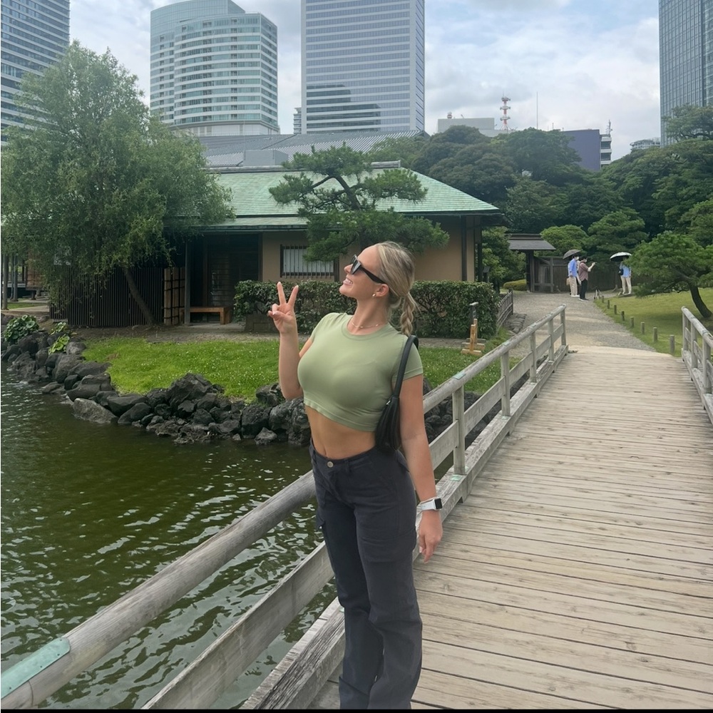 Zara Black Cargo Pants